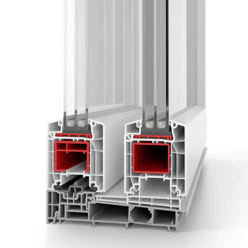 Upvc Windows Cross Section 2