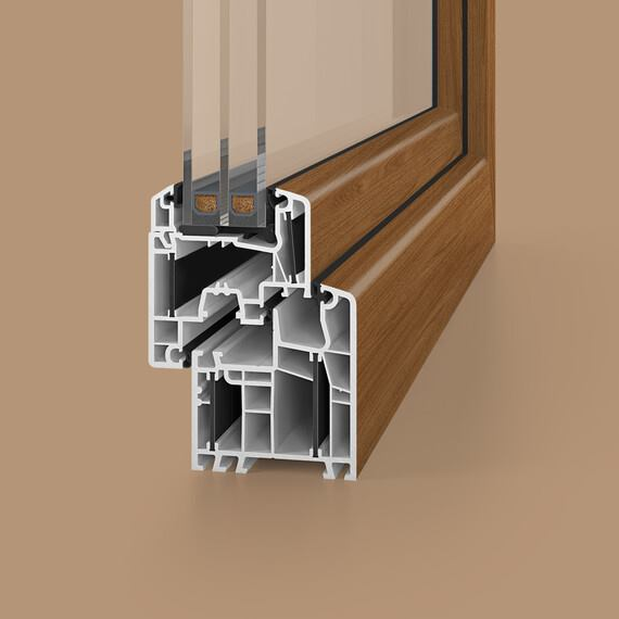 Upvc Windows Cross Section