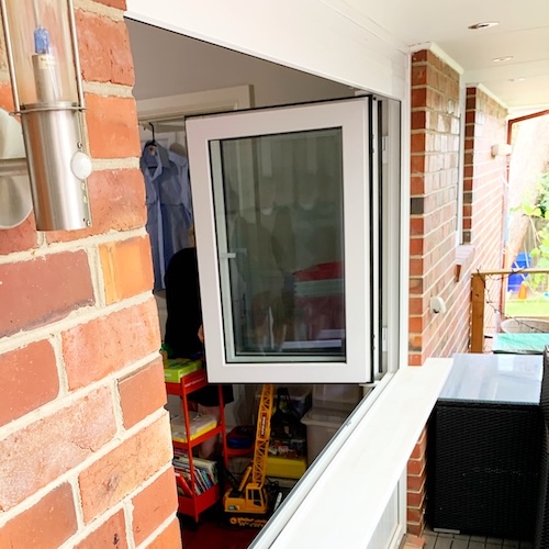 Bifold kitchen window