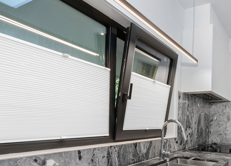 Tilt and turn kitchen window